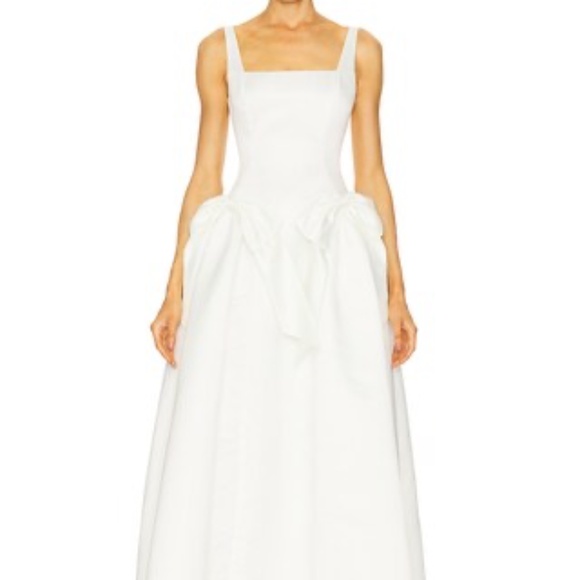 Susanna Chow Georgina Maxi Dress in White - Picture 3 of 14